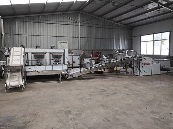 花生米脫皮生產線