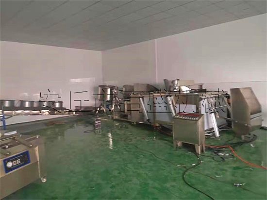油炸蠶豆生產線